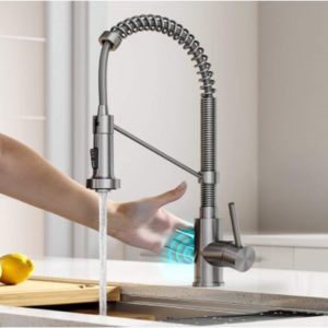 Kraus KSF-1610SFS Bolden Touchless Kitchen Faucet