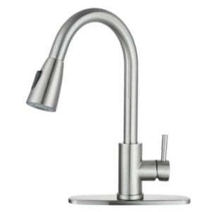 WOWOW Pull Out Sprayer Kitchen Faucet