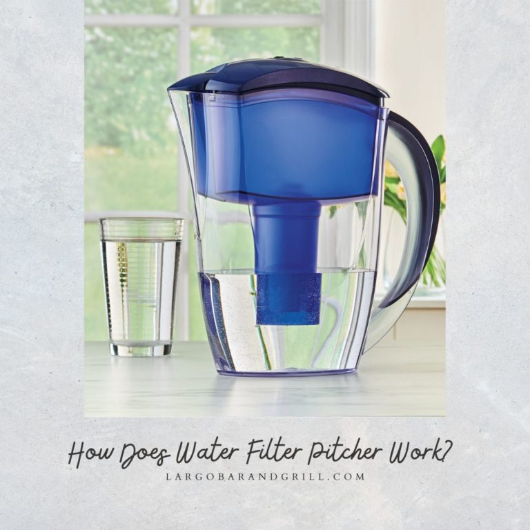 How Does Water Filter Pitcher Work? Largo Bar & Grill